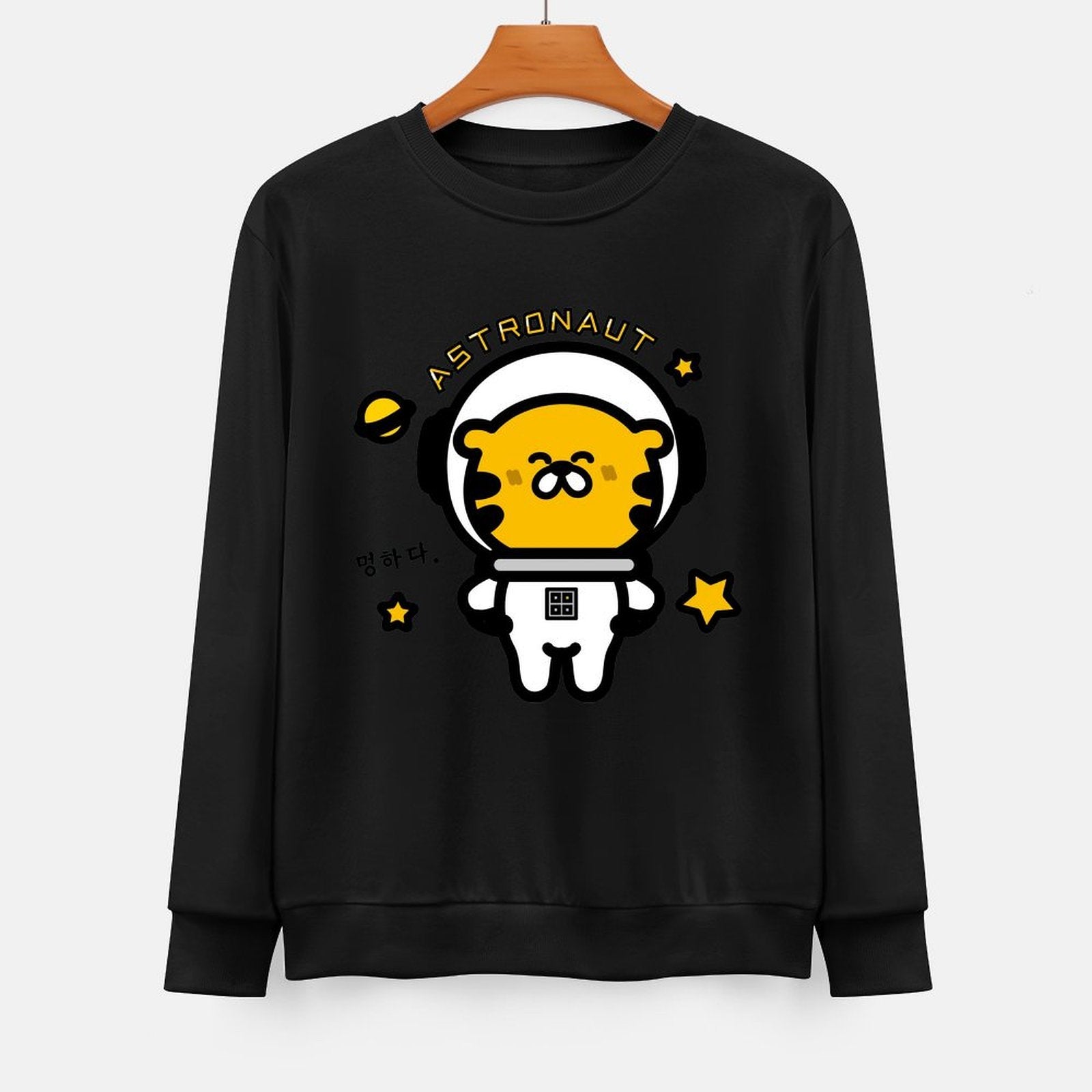 Front Patterned Long Sleeve Top100% Cotton ActiveStyle